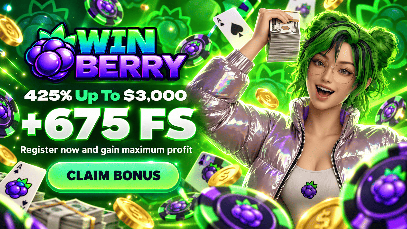 Winberry Online Casino Bonus